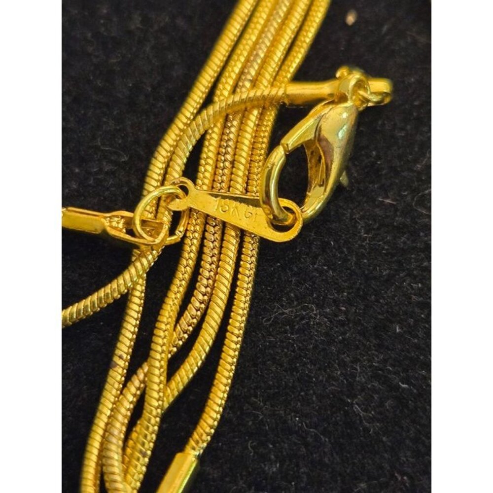 Set of 10 18K Gold-Plated Chains